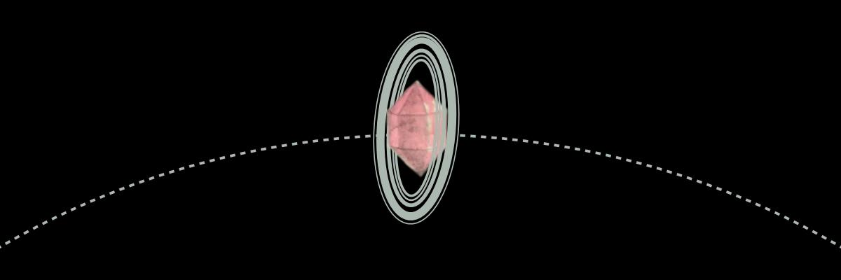 Crystal rock as a planet