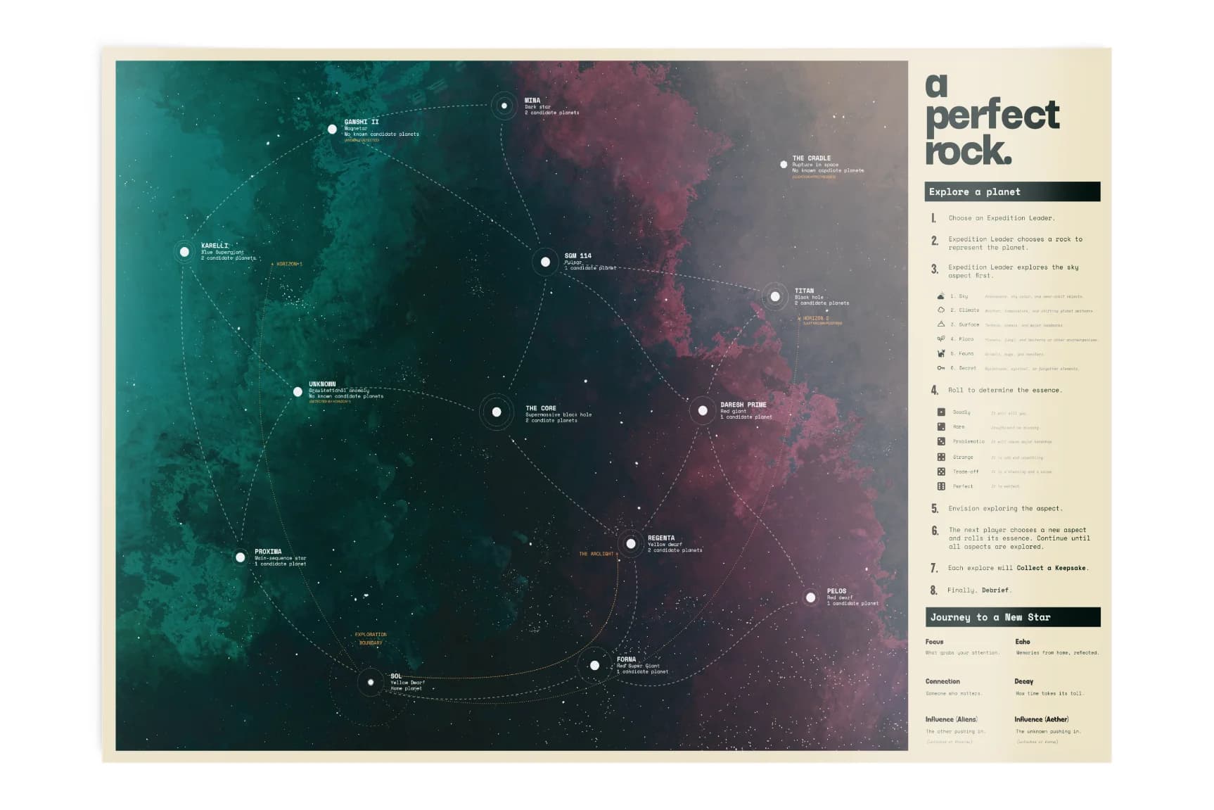 A Perfect Rock Star map